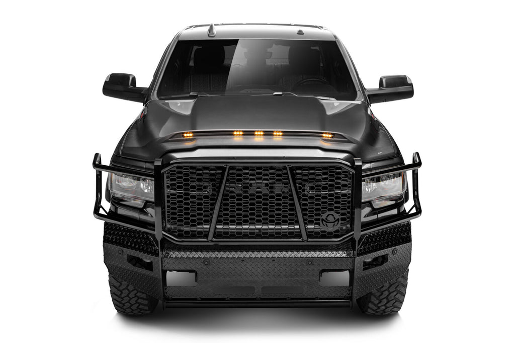Auto Ventshade AVS 753189 Aeroskin LightShield Hood Shield; Black for Select Ram 2500, Ram