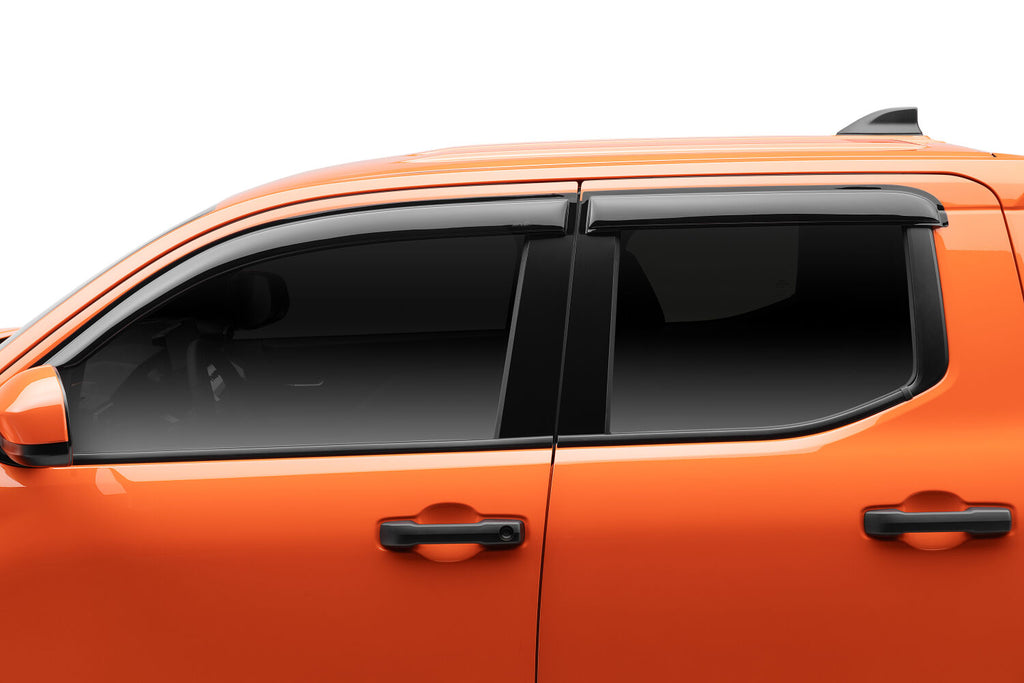 Auto Ventshade AVS 94270 Ventvisor Deflector; Smoke; Outside Mount; 4 pc. for Select Toyota Tacoma