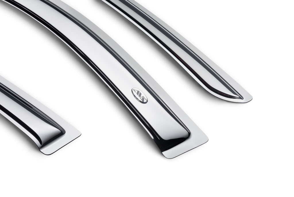 Auto Ventshade AVS 684387 Ventvisor Deflector; Chrome; Outside Mount; 4 pc. for Select Ford Ranger