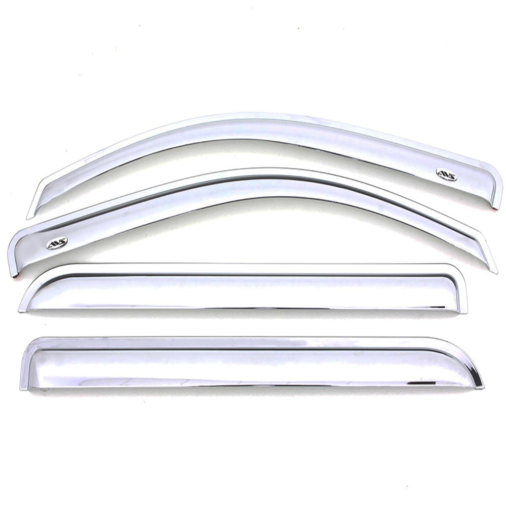 Auto Ventshade AVS 684806 Ventvisor Deflector; Chrome; Outside Mount; 4 pc. for Select Ram