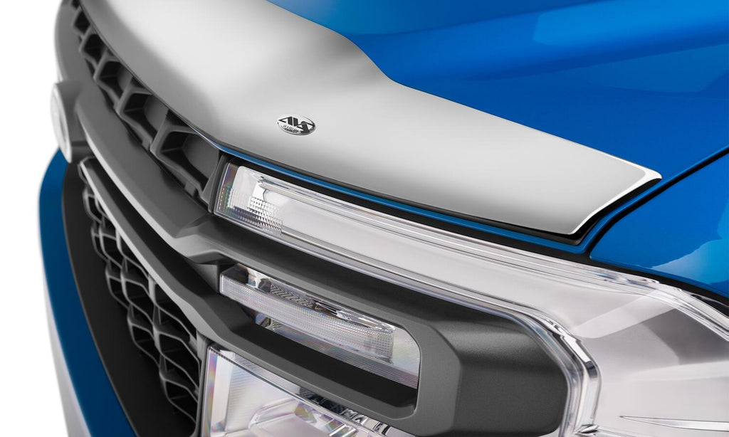 Auto Ventshade AVS 622154 Aeroskin Hood Protector; Chrome for Select Ford Maverick