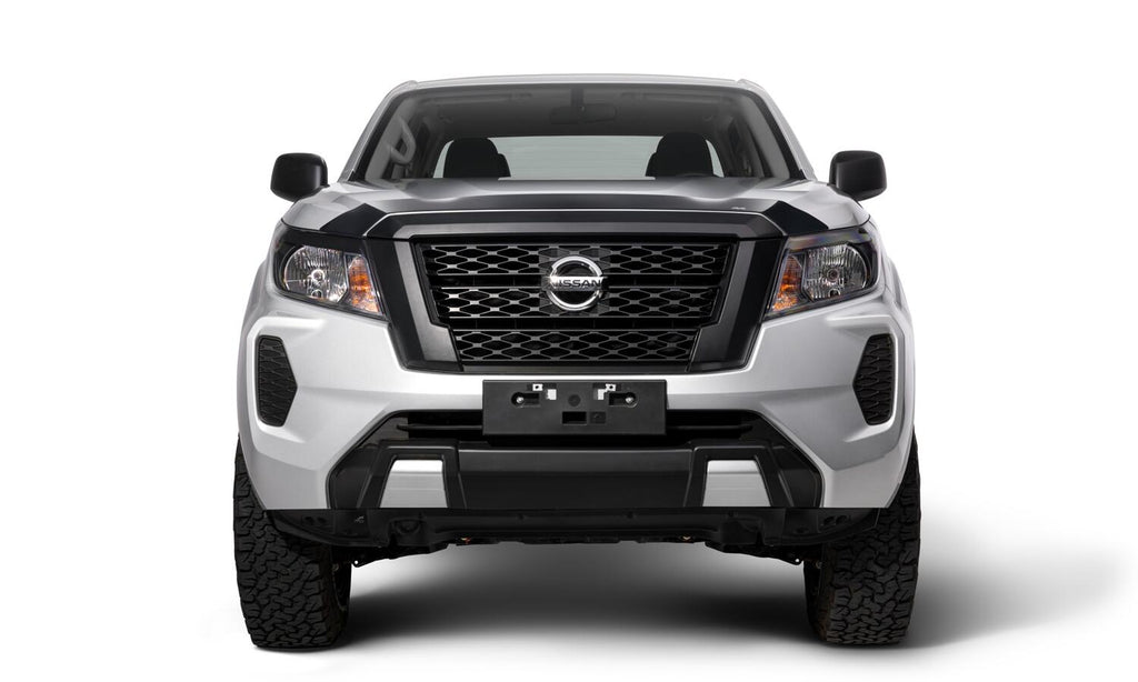 Auto Ventshade AVS 322195 Aeroskin Hood Protector; Smoke for Select Nissan Frontier