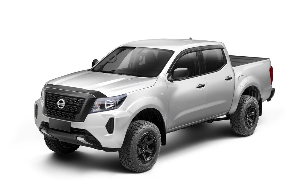 Auto Ventshade AVS 322195 Aeroskin Hood Protector; Smoke for Select Nissan Frontier