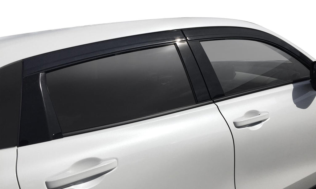 Auto Ventshade AVS 894114 Ventvisor Deflector; Smoke; Low Profile; Outside Mount; 4 pc. for Select Honda HR-V