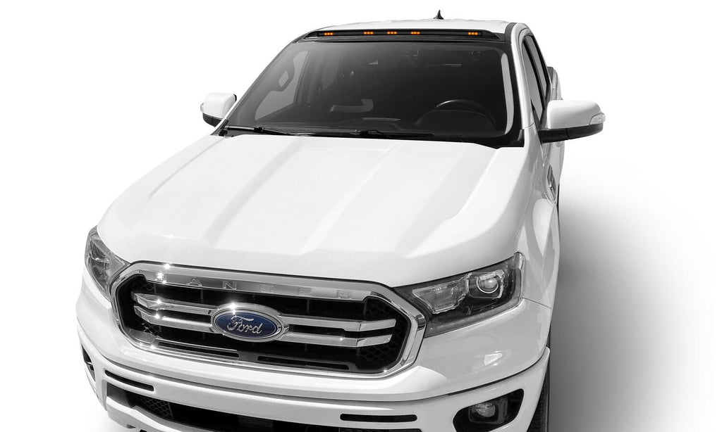 Auto Ventshade AVS 698166 AeroCab Marker Light with five amber LED; Black for Select Ford Ranger