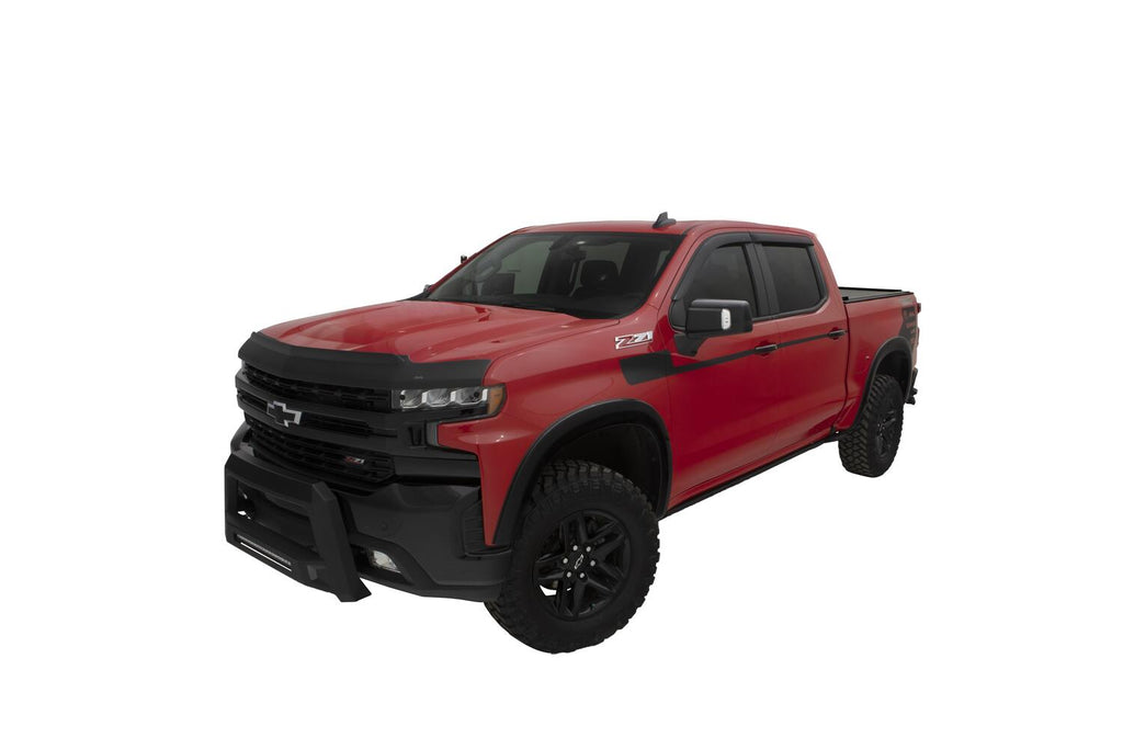 Auto Ventshade AVS 436168 Aeroskin II Hood Protector; Textured Black for Select Chevrolet Silverado 1500, Chevrolet Silverado LTD