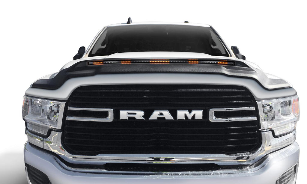 Auto Ventshade AVS 953189 Aeroskin LightShield Pro Hood Shield; Black for Select Ram 2500, Ram