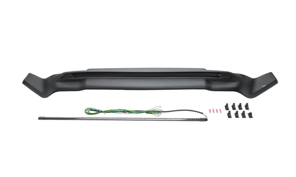 Auto Ventshade AVS 953189 Aeroskin LightShield Pro Hood Shield; Black for Select Ram 2500, Ram