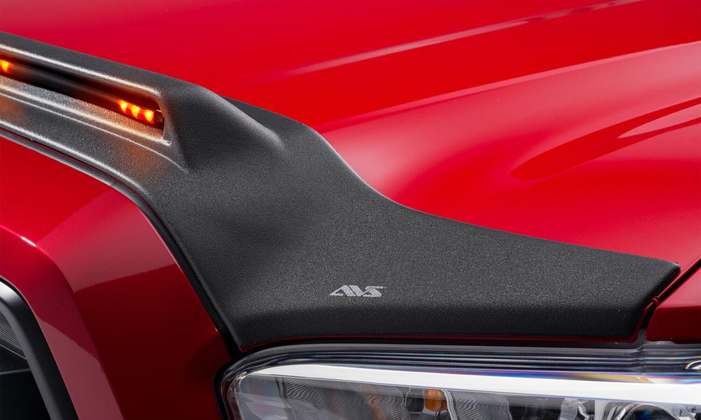 Auto Ventshade AVS 753079 Aeroskin LightShield Hood Shield; Black for Select Toyota Tacoma