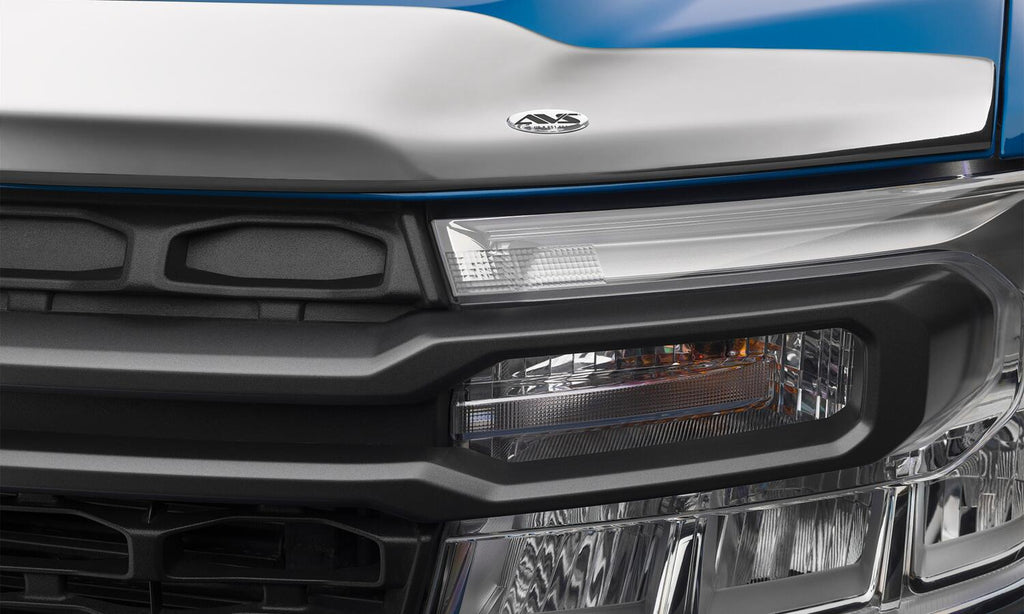 Auto Ventshade AVS 622154 Aeroskin Hood Protector; Chrome for Select Ford Maverick