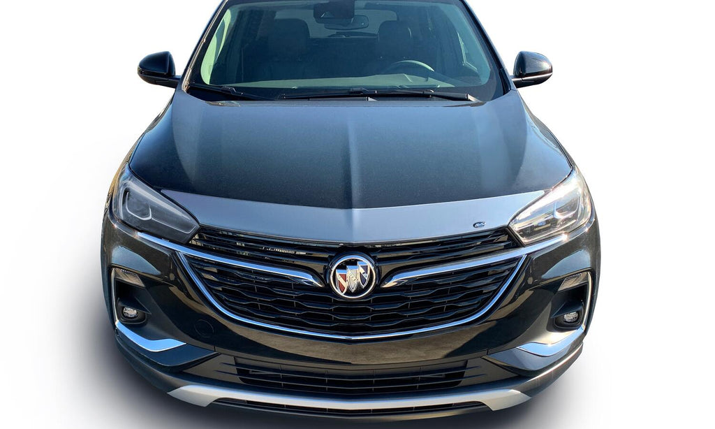 Auto Ventshade AVS 620083 Aeroskin Hood Protector; Chrome for Select Buick Encore GX