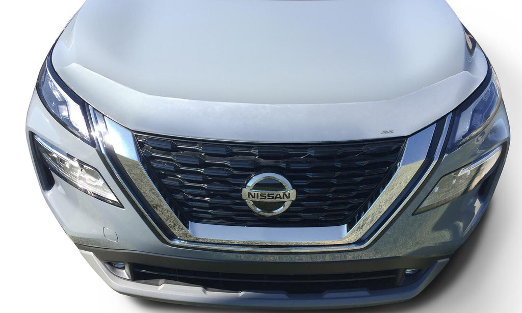 Auto Ventshade AVS 622193 Aeroskin Hood Protector; Chrome for Select Nissan Rogue