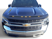 Load image into Gallery viewer, Auto Ventshade AVS 753168 Aeroskin LightShield Hood Shield; Black for Select Chevrolet Silverado 1500, Chevrolet Silverado LTD