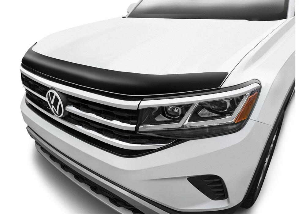 Auto Ventshade AVS 322253 Aeroskin Hood Protector; Smoke for Select Volkswagen Atlas, Volkswagen Atlas Cross Sport