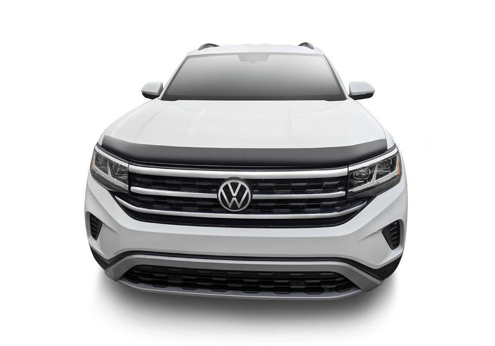 Auto Ventshade AVS 322253 Aeroskin Hood Protector; Smoke for Select Volkswagen Atlas, Volkswagen Atlas Cross Sport