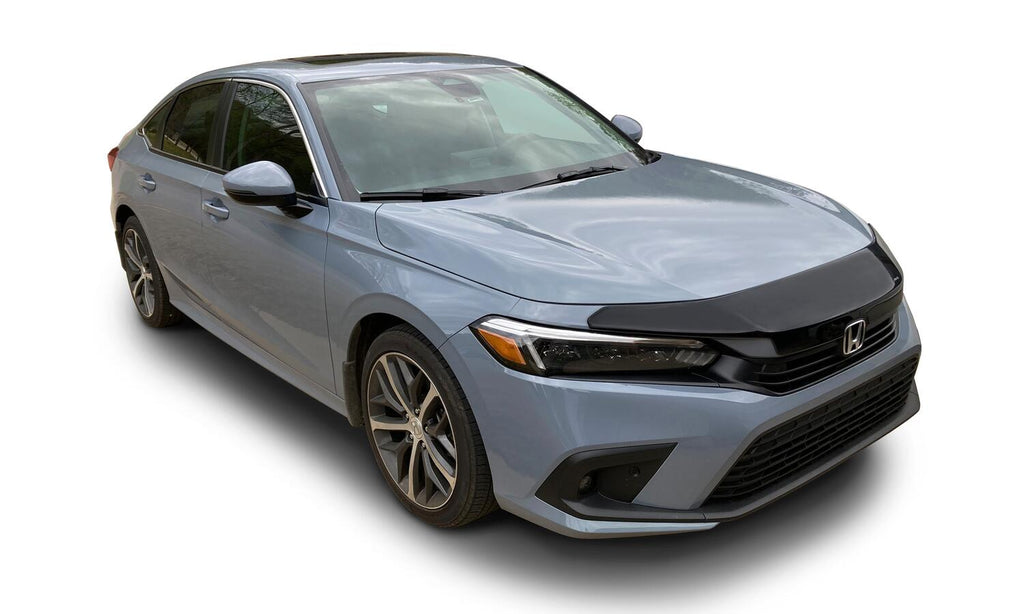 Auto Ventshade AVS 322205 Aeroskin Hood Protector; Smoke for Select Honda Civic
