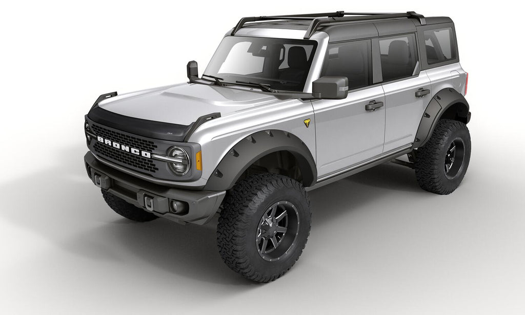 Auto Ventshade AVS 322183 Aeroskin Hood Protector; Smoke for Select Ford Bronco