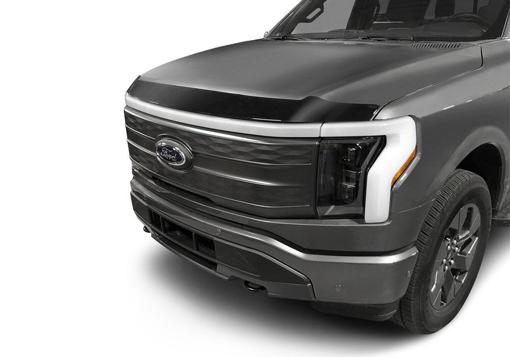 Auto Ventshade AVS 322223 Aeroskin Hood Protector; Smoke for Select Ford F-150 Lightning