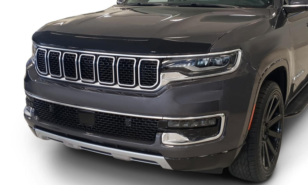 Auto Ventshade AVS 322209 Aeroskin Hood Protector; Smoke for Select Jeep Wagoneer, Jeep Wagoneer L
