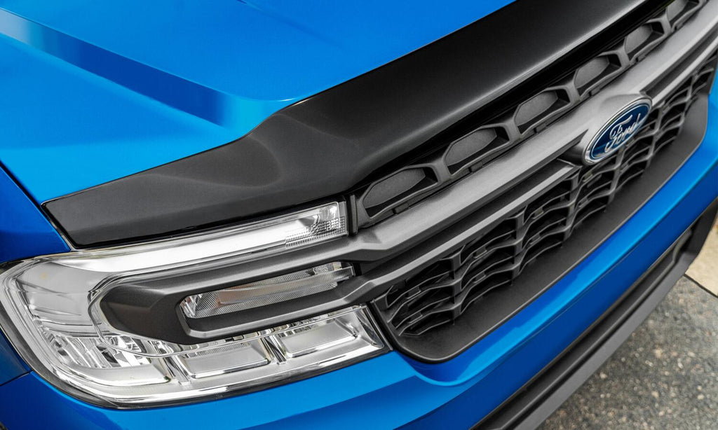 Auto Ventshade AVS 322154 Aeroskin Hood Protector; Smoke for Select Ford Maverick
