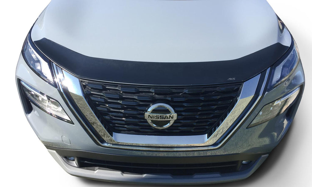Auto Ventshade AVS 322193 Aeroskin Hood Protector; Smoke for Select Nissan Rogue