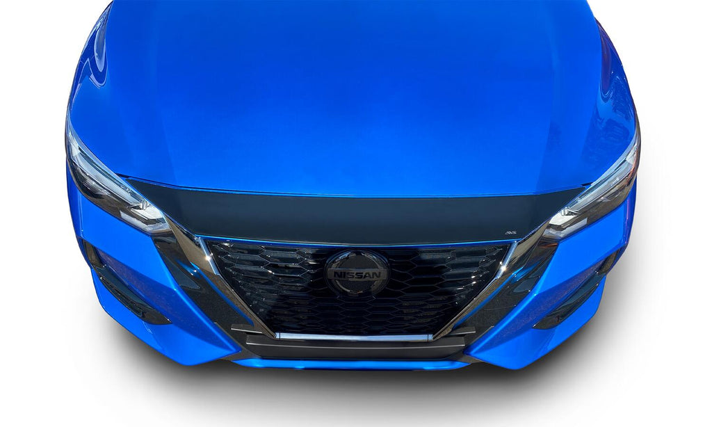 Auto Ventshade AVS 320082 Aeroskin Hood Protector; Smoke for Select Nissan Sentra