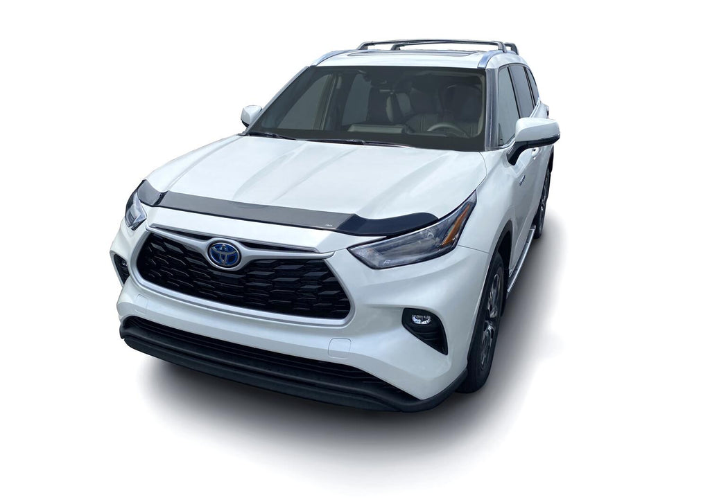 Auto Ventshade AVS 322190 Aeroskin Hood Protector; Smoke for Select Toyota Highlander
