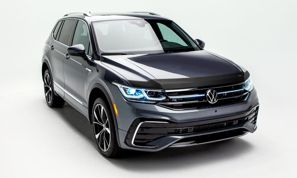 Auto Ventshade AVS 322198 Aeroskin Hood Protector; Smoke for Select Volkswagen Tiguan