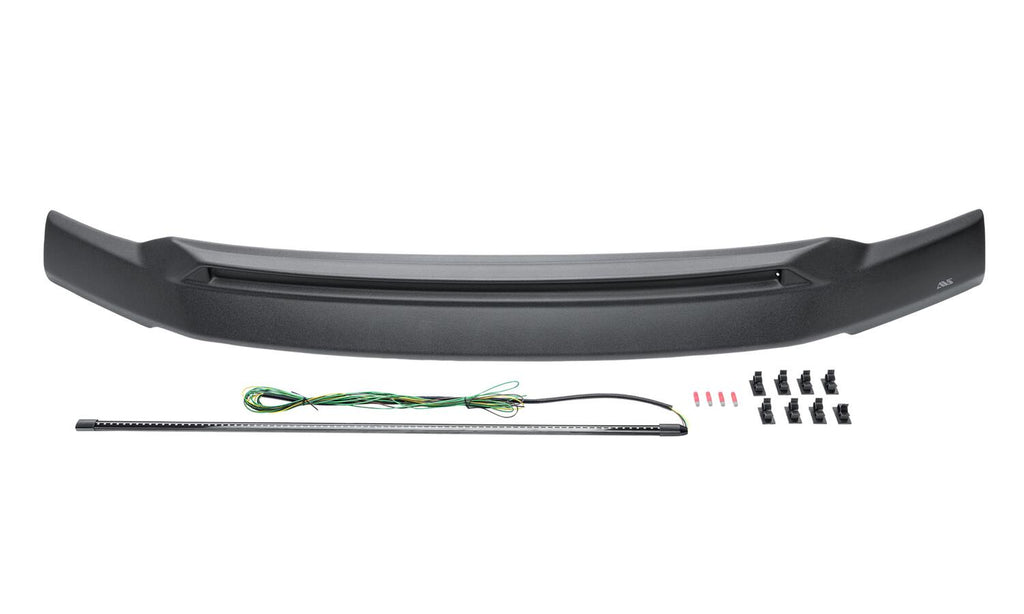 Auto Ventshade AVS 953135 Aeroskin LightShield Pro Hood Shield; Black for Select Ford F-250 Super Duty, Ford F-350 Super Duty, Ford F-450 Super Duty