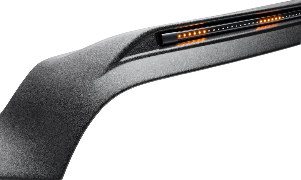 Auto Ventshade AVS 953163 Aeroskin LightShield Pro Hood Shield; Black for Select Ram