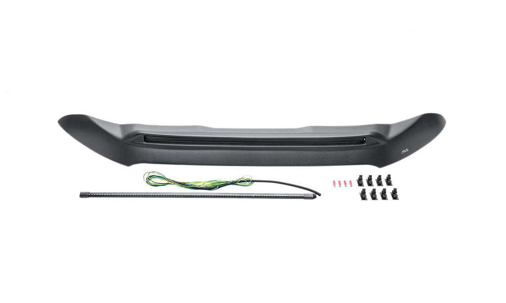 Auto Ventshade AVS 953166 Aeroskin LightShield Pro Hood Shield; Black for Select Ford Ranger