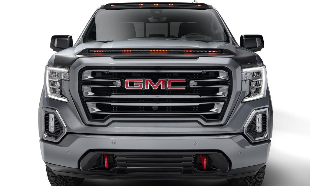 Auto Ventshade AVS 953167 Aeroskin LightShield Pro Hood Shield; Black for Select GMC Sierra