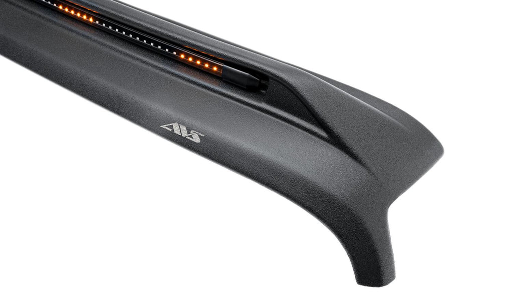 Auto Ventshade AVS 953156 Aeroskin LightShield Pro Hood Shield; Black for Select Jeep Gladiator, Jeep Wrangler