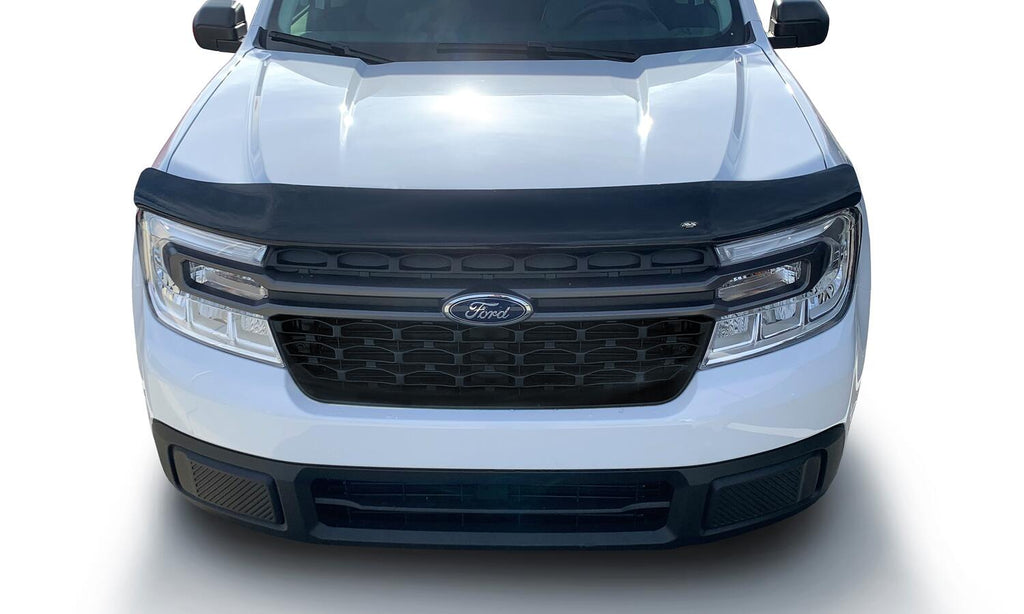 Auto Ventshade AVS 25980 Bugflector II Hood Shield; Smoke for Select Ford Maverick
