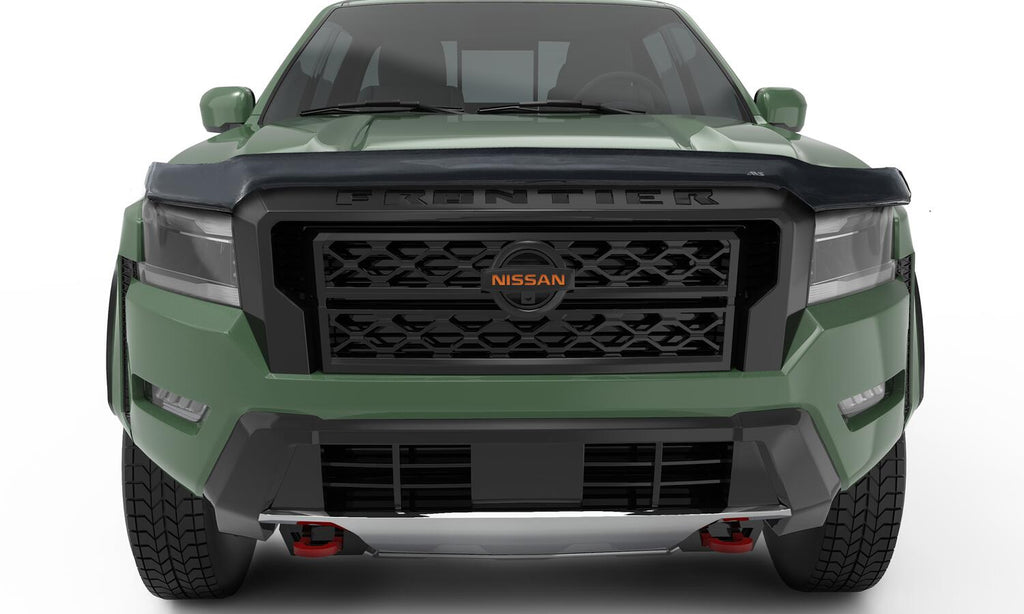 Auto Ventshade AVS 25975 Bugflector II Hood Shield; Smoke for Select Nissan Frontier