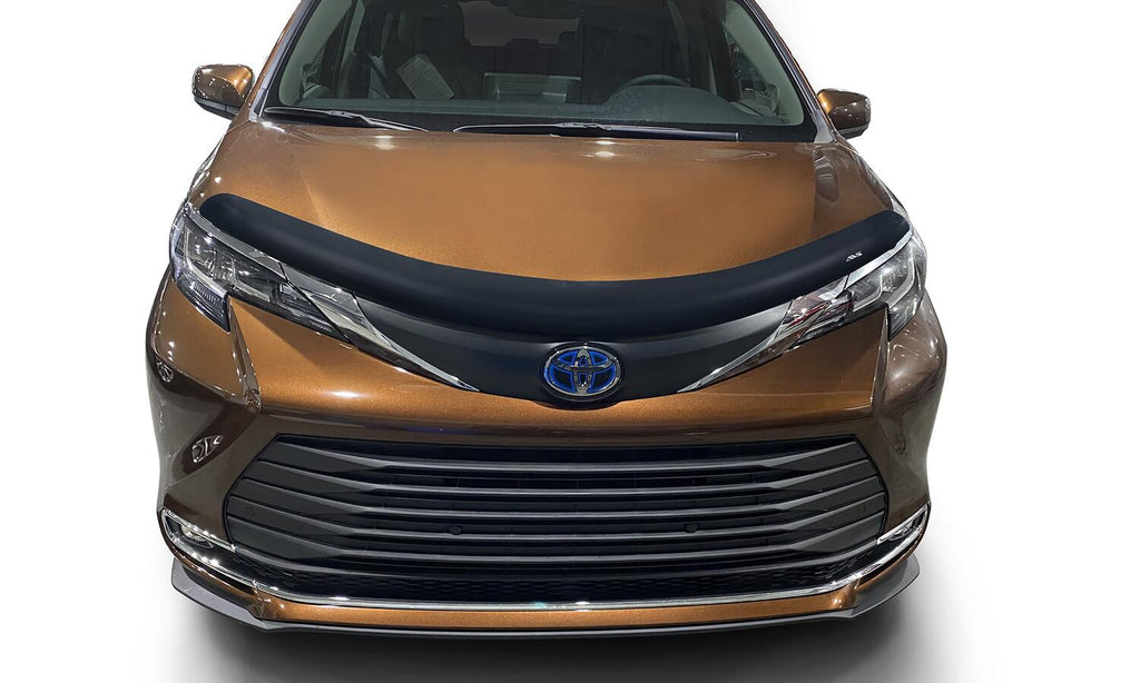 Auto Ventshade AVS 24921 Bugflector II Hood Shield; Smoke for Select Toyota Sienna