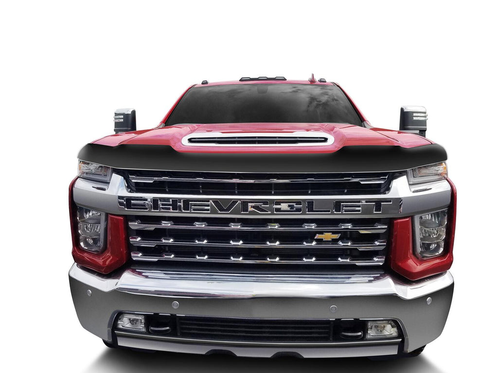 Auto Ventshade AVS 25711 Bugflector II Hood Shield; Smoke for Select Chevrolet Silverado HD, Chevrolet Silverado HD