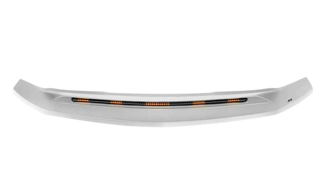 Auto Ventshade AVS 953168-GAN Aeroskin LightShield Pro Color Match Hood Shield; Silver Ice Metallic for Select Chevrolet Silverado