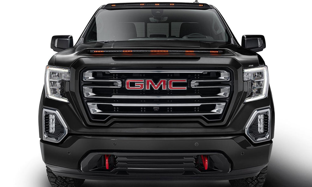 Auto Ventshade AVS 953167-GBA Aeroskin LightShield Pro Color Match Hood Shield; Onyx Black for Select GMC Sierra