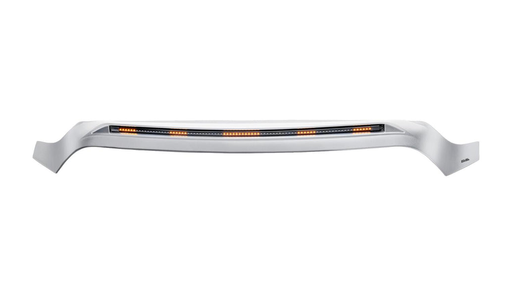 Auto Ventshade AVS 953163-JSC Aeroskin LightShield Pro Color Match Hood Shield; Billet Silver Metallic for Select Ram