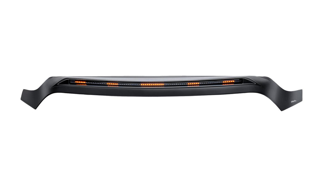 Auto Ventshade AVS 953163-PXJ Aeroskin LightShield Pro Color Match Hood Shield; Diamond Black Crystal Pearl-Co for Select Ram