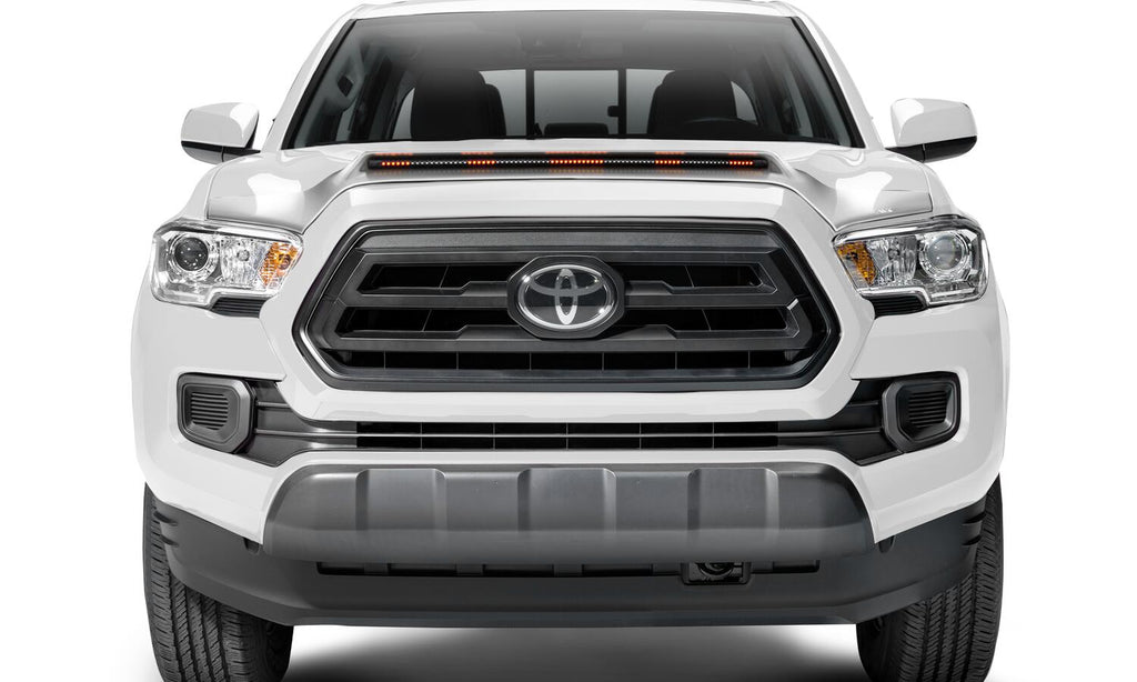 Auto Ventshade AVS 953079-40 Aeroskin LightShield Pro Color Match Hood Shield; Super White for Select Toyota Tacoma