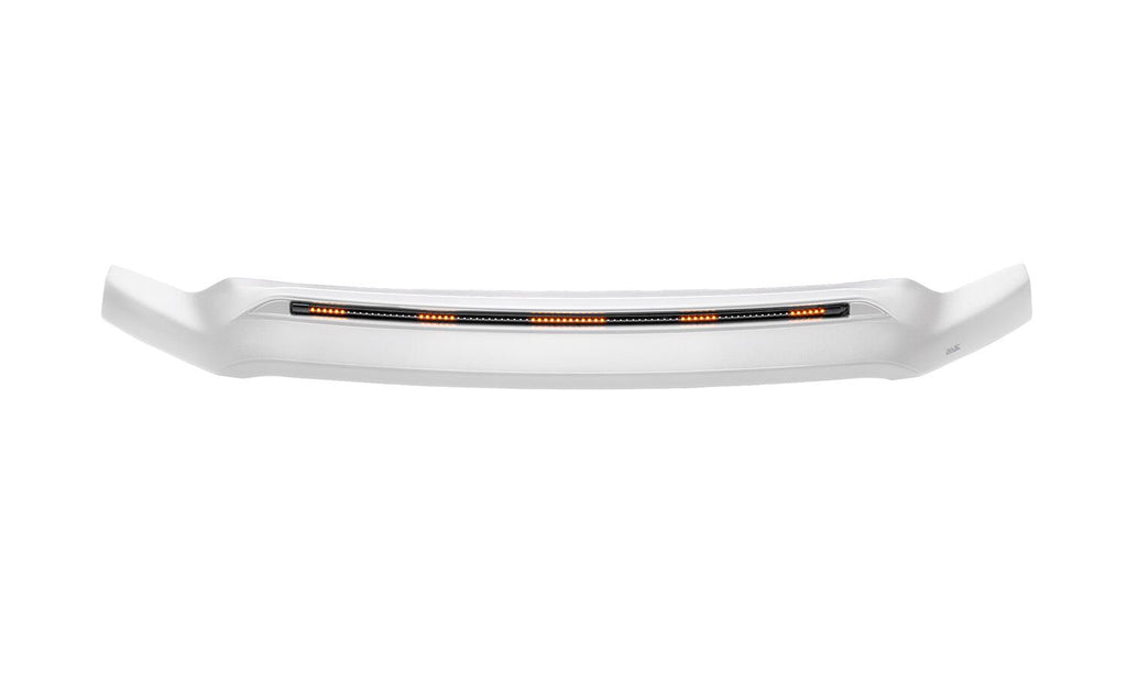 Auto Ventshade AVS 953196-Z1 Aeroskin LightShield Pro Color Match Hood Shield; Oxford White for Select Ford F-150