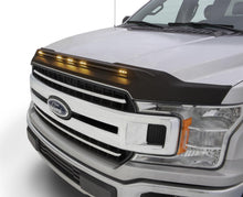 Load image into Gallery viewer, Auto Ventshade AVS 753096 Aeroskin LightShield Hood Shield; Black for Select Ford F-150