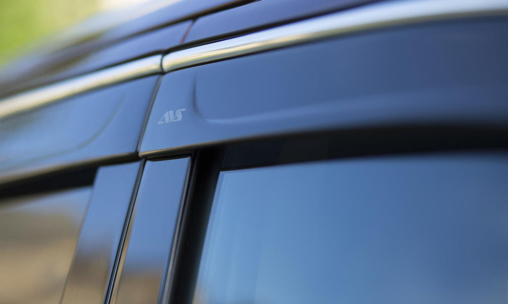 Auto Ventshade AVS 794070 Ventvisor Deflector; Smoke w/Chrome Trim; Low Profile; 4 pc. for Select Honda CR-V