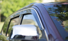 Load image into Gallery viewer, Auto Ventshade AVS 794060 Ventvisor Deflector; Smoke w/Chrome Trim; Low Profile; 4 pc. for Select Cadillac Escalade, Chevrolet Tahoe, GMC Yukon