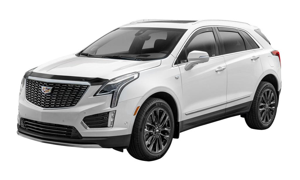 Auto Ventshade AVS 994022 Ventvisor Deflector; Smoke; Low Profile; In-Channel Mount; 4 pc. for Select Cadillac XT5