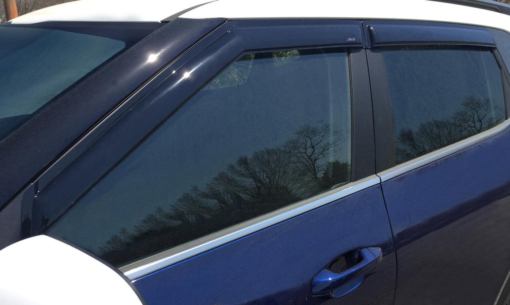 Auto Ventshade AVS 94762 Ventvisor Deflector; Smoke; Outside Mount; 4 pc. for Select Kia Seltos
