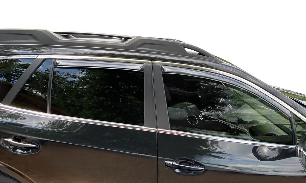 Auto Ventshade AVS 194376 Ventvisor Deflector; Smoke; In-Channel; 4 pc. for Select Subaru Outback