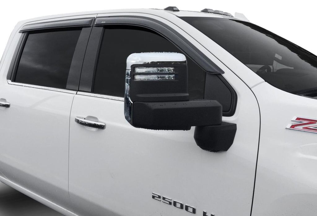 Auto Ventshade AVS 94731 Ventvisor Deflector; Smoke; Outside Mount; 4 pc.
